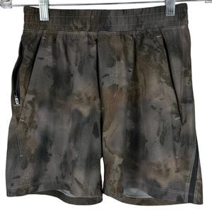 Lululemon Pace Breaker Linerless Short 5" Cosmic Purple Print Men's XS EUC